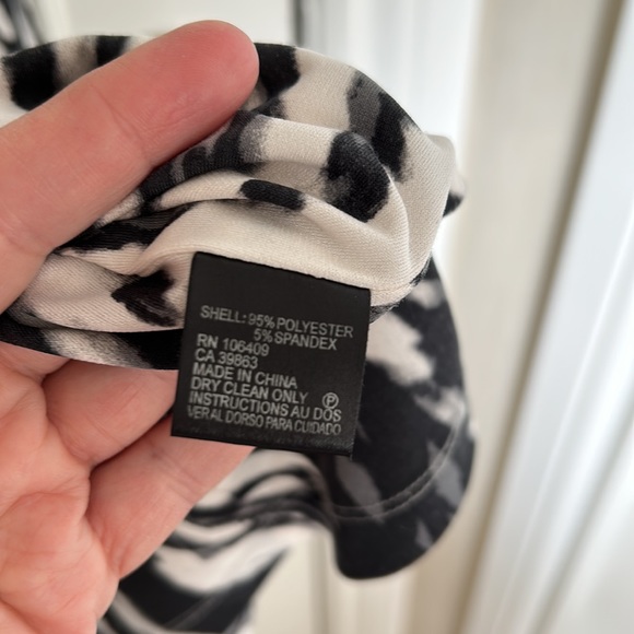 Business Tahari dress faux wrap - Picture 5 of 5